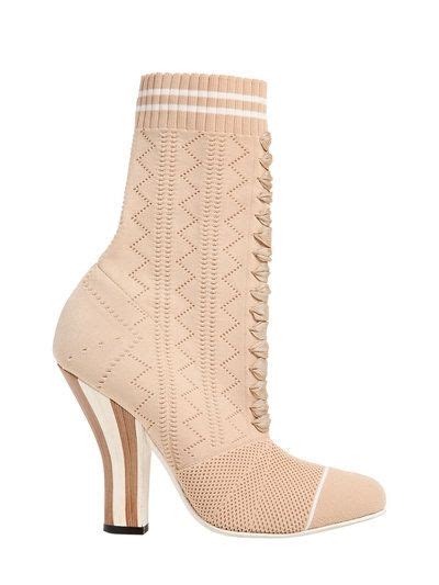 fendi stretch knit ankle boots|Fendi women's ankle boots.